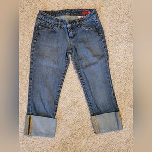 Women's X2 blue jean Capri pants